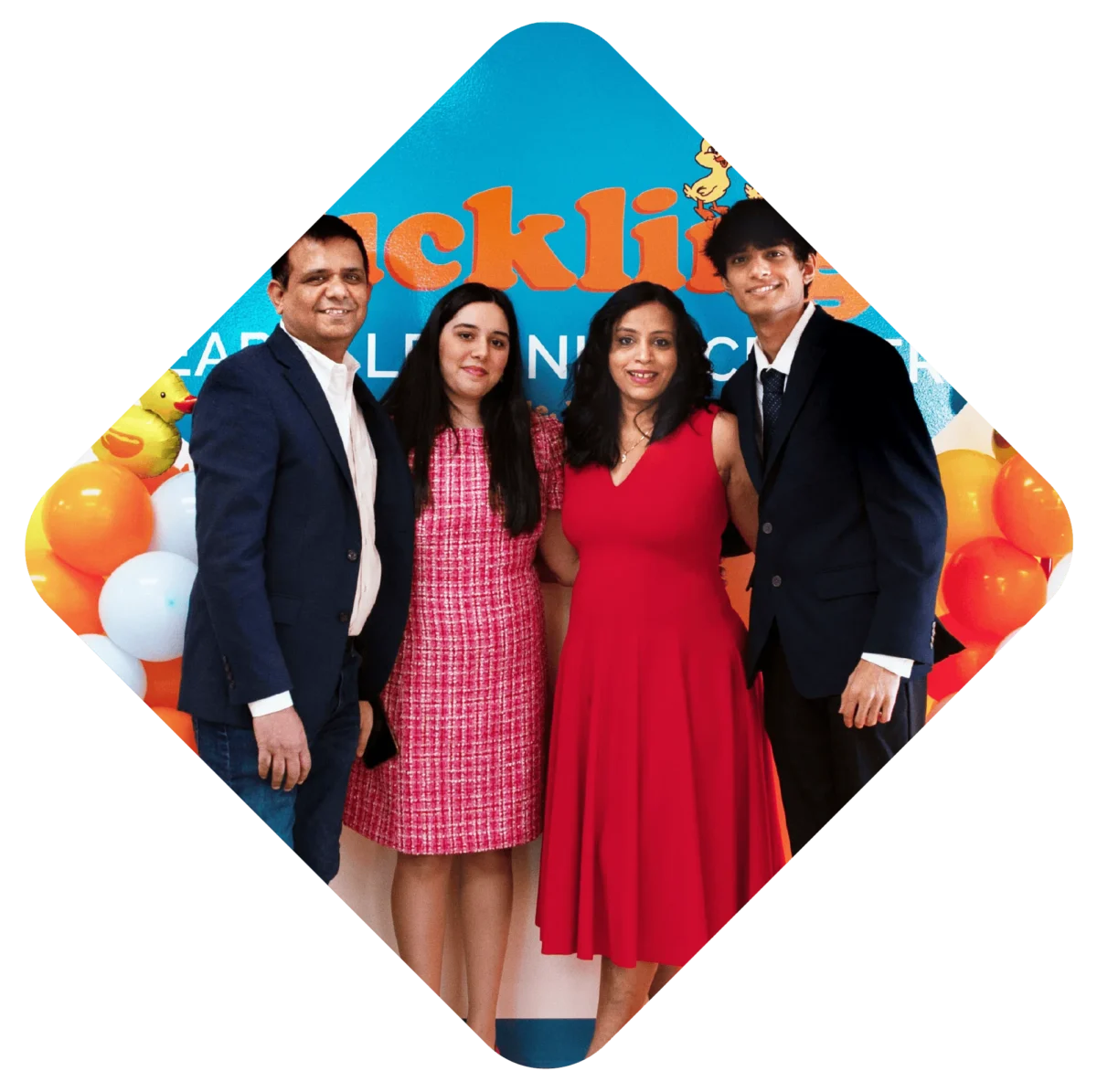 Hitesh and Darshika Sanghani, Owners of Ducklings Downingtown West